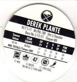 1994-95 POG Canada Games NHL #47 Derek Plante Back