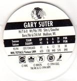 1994-95 POG Canada Games NHL #75 Gary Suter Back