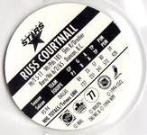 1994-95 POG Canada Games NHL #77 Russ Courtnall Back