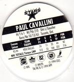 1994-95 POG Canada Games NHL #82 Paul Cavallini Back