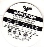 1994-95 POG Canada Games NHL #84 Grant Ledyard Back