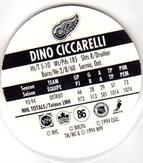 1994-95 POG Canada Games NHL #86 Dino Ciccarelli Back