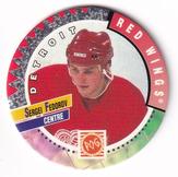 1994-95 POG Canada Games NHL #87 Sergei Fedorov Front