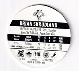 1994-95 POG Canada Games NHL #110 Brian Skrudland Back