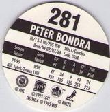 1995-96 POG Canada Games NHL #281 Peter Bondra Back