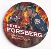 1995-96 POG Canada Games NHL #77 Peter Forsberg Front