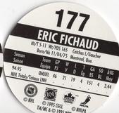 1995-96 POG Canada Games NHL #177 Eric Fichaud Back