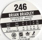 1995-96 POG Canada Games NHL #246 Brian Bradley Back
