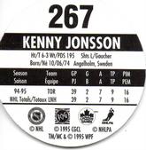 1995-96 POG Canada Games NHL #267 Kenny Jonsson Back