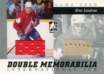 2006-07 In The Game Used International Ice - Double Memorabilia #DM-01 Eric Lindros Front