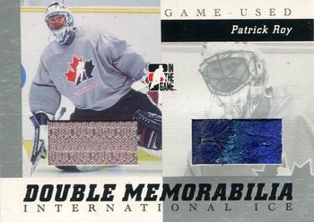 2006-07 In The Game Used International Ice - Double Memorabilia #DM-02 Patrick Roy Front