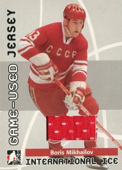2006-07 In The Game Used International Ice - Jerseys #GUJ-37 Boris Mikhailov Front