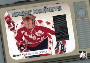 2006-07 In The Game Used International Ice - Great Moments #GM-04 Hull Gets His Chance Front