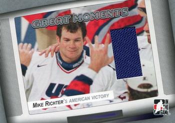 2006-07 In The Game Used International Ice - Great Moments #GM-09 American Victory Front