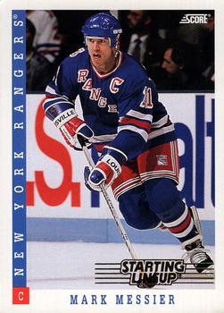 1994 Kenner/Score Starting Lineup Cards #510091 Mark Messier Front