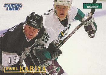 1996 Kenner/SkyBox Impact Starting Lineup Cards #53034400 Paul Kariya Front