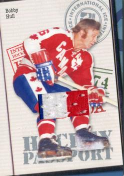 2006-07 In The Game Used International Ice - Hockey Passport #HP-04 Bobby Hull Front
