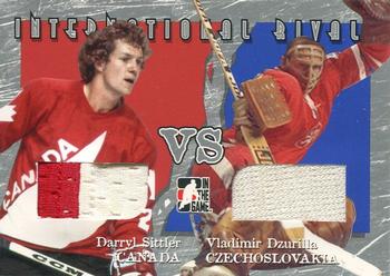 2006-07 In The Game Used International Ice - International Rivals #IR-05 Darryl Sittler / Vladimir Dzurilla Front
