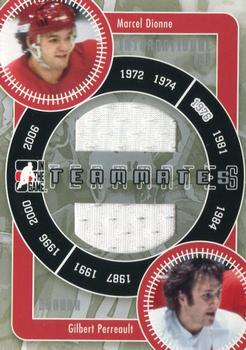 2006-07 In The Game Used International Ice - Teammates #IT-04 Marcel Dionne / Gilbert Perreault Front