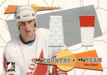 2006-07 In The Game Used International Ice - My Country, My Team #MC-13 Mike Bossy Front