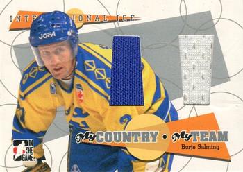 2006-07 In The Game Used International Ice - My Country, My Team #MC-17 Borje Salming Front
