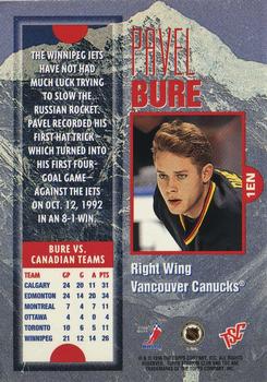 1995-96 Stadium Club - Extreme North Members Only #1EN Pavel Bure Back