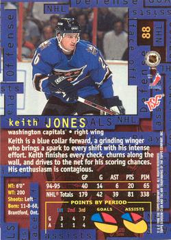 1995-96 Stadium Club - Members Only #88 Keith Jones Back