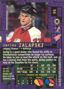1995-96 Stadium Club - Members Only #96 Zarley Zalapski Back