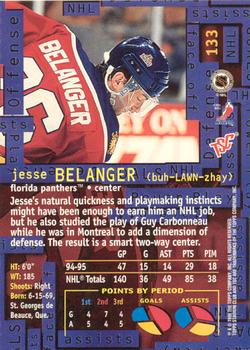 1995-96 Stadium Club - Members Only #133 Jesse Belanger Back