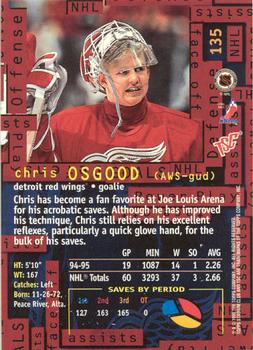 1995-96 Stadium Club - Members Only #135 Chris Osgood Back