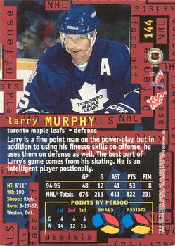 1995-96 Stadium Club - Members Only #144 Larry Murphy Back