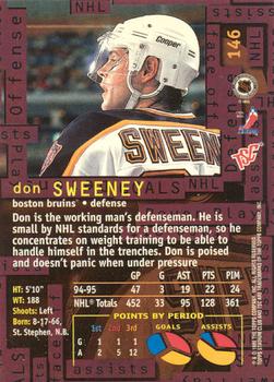 1995-96 Stadium Club - Members Only #146 Don Sweeney Back