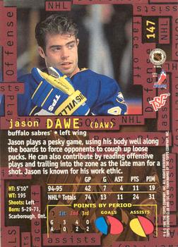 1995-96 Stadium Club - Members Only #147 Jason Dawe Back