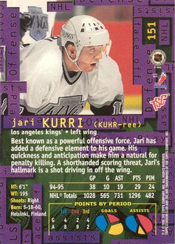 1995-96 Stadium Club - Members Only #151 Jari Kurri Back