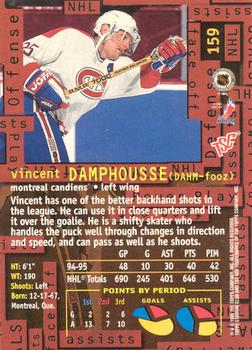 1995-96 Stadium Club - Members Only #159 Vincent Damphousse Back
