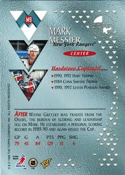 1995-96 Stadium Club - Metalists Members Only #M9 Mark Messier Back