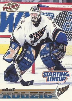 1998 Kenner/Pacific Starting Lineup Cards Extended Edition #7 Olaf Kolzig Front