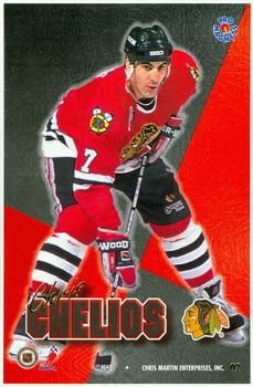 1995-96 Pro Magnets - Test Proofs #02 Chris Chelios Front