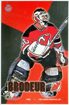 1995-96 Pro Magnets - Test Proofs #31 Martin Brodeur Front