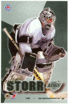 1995-96 Pro Magnets - Test Proofs #64 Jamie Storr Front