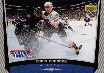 1999 Hasbro/Upper Deck Starting Lineup Cards #174 Chris Pronger Front