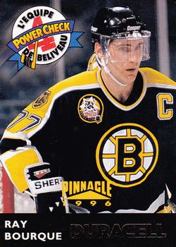 1996-97 Duracell L'Equipe Beliveau #JB19 Ray Bourque Front