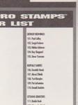 1996-97 NHL Pro Stamps #1 Stephane Fiset Back