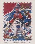 1996-97 NHL Pro Stamps #1 Stephane Fiset Front
