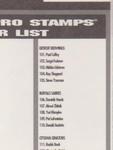 1996-97 NHL Pro Stamps #5 Joe Sakic Back