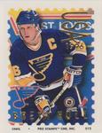 1996-97 NHL Pro Stamps #12 Brett Hull Front