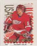 1996-97 NHL Pro Stamps #103 Nicklas Lidstrom Front