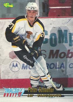 1995 Classic Hockey Draft #14 Peter Schaefer Front