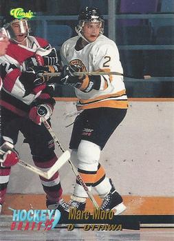 1995 Classic Hockey Draft #24 Marc Moro Front