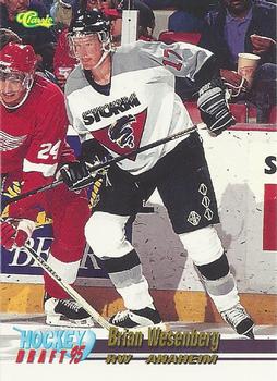 1995 Classic Hockey Draft #26 Brian Wesenberg Front